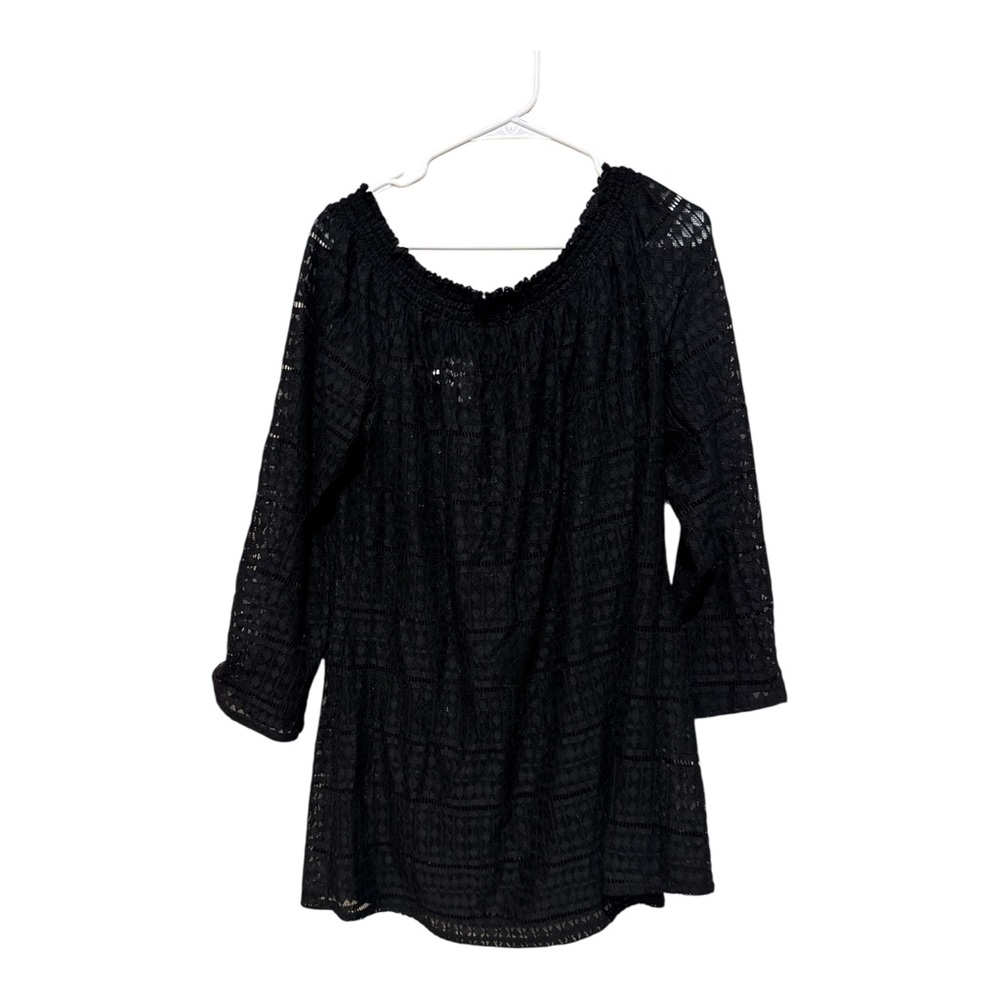 Kenneth‎ Cole Reaction Black Swim Coverup